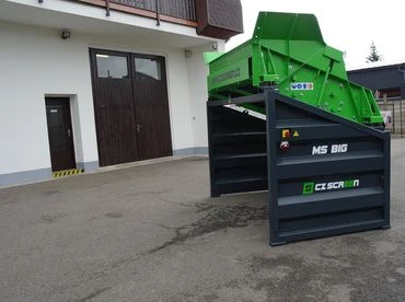 CZ screen MS BIG elektromos 400v/1100w mobil rosta 5