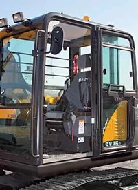 Sany SY75C 7,28 tonnás gumiláncos kotrógép 7