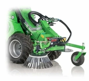 Avant gyomtalanító kefe térkő, útpatka gyomtalanításához acél kefesörtékkel