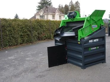 CZ screen MS MINI elektromos 400v/550w mobil rosta 3
