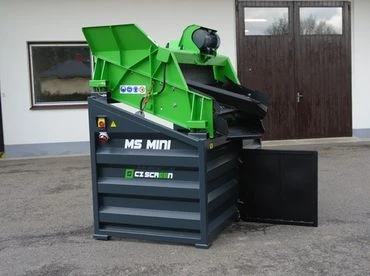 CZ screen MS MINI elektromos 400v/550w mobil rosta 4