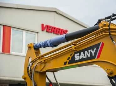 SANY SY35U 3,8 tonnás gumiláncos minikotró 9