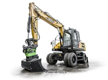 Sany SY155W 14,5 tonnás gumikerekes kotrógép 2