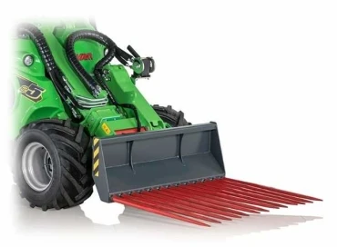 Avant trágyavilla 1000 mm széles adapter kovácsolt acélból készült villafogakkal