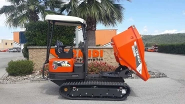 Nagy teherbírású C200 minidömper 5