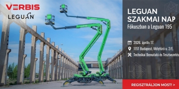 Leguan szakmai nap 2026 április 17 Verbis Kft.