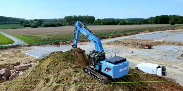 SANY GPS vezérlése