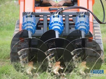 Auger Torque 3500MAX, 4500MAX 80le alatti low flow kompakt rakodóhoz ajánlott hidraulikus talajfúró adapter 2