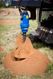 Auger Torque 3500MAX, 4500MAX 80le alatti low flow kompakt rakodóhoz ajánlott hidraulikus talajfúró adapter 5