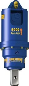 Auger Torque 5000, 7000, 7000MAX, 8000MAX 4,5-8t közötti kotrókhoz és kotró-rakodóhoz ajánlott hidraulikus fúrómeghajtó