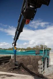 Auger Torque 3000TC, 5500TC, 7000TC teherautó darujára ajánlott hidraulikus talajfúró adapter 4