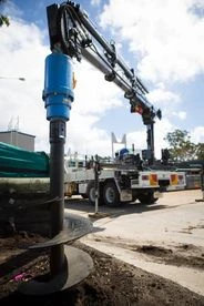 Auger Torque 3000TC, 5500TC, 7000TC teherautó darujára ajánlott hidraulikus talajfúró adapter 6