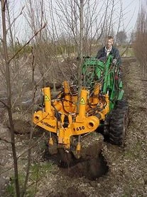 Optimal P650/55 rakodóhoz, traktorhoz fakiemelő adapter 3