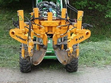 Optimal P650/65 rakodóhoz, traktorhoz fakiemelő adapter