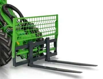 Avant raklapvilla oldalmozgató hátsó védőkerettel hidraulikus villapozícionálás