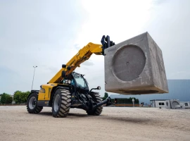 DIECI Építőipari teleszkópos rakodó