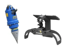 Rönkfogó, -vágó -maró adapter gépcsoport kép